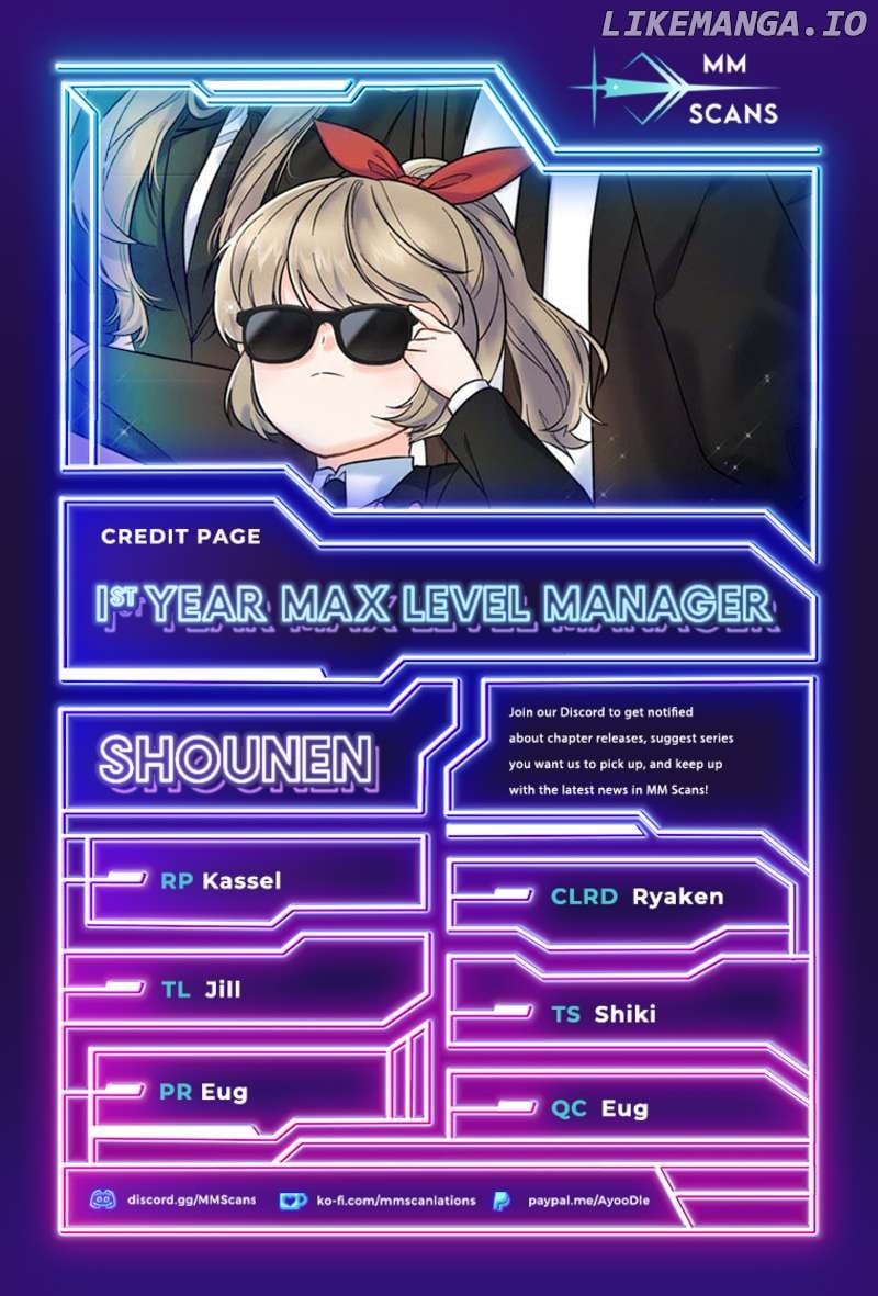 1st year Max Level Manager Chapter 115 page 0