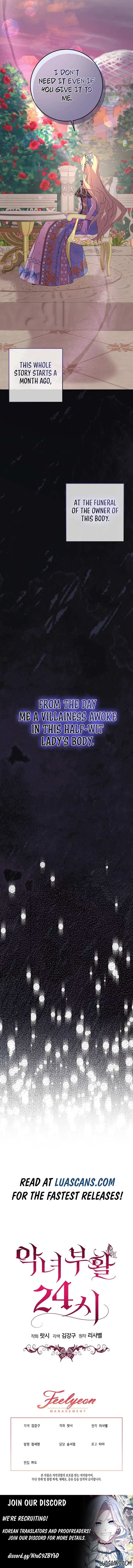 24 Hours Resurrection of the Villainess Chapter 1 page 13