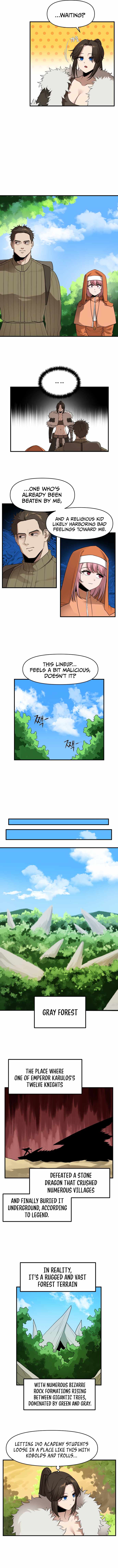 A Barbarian Was Admitted to the Academy Chapter 39 page 1