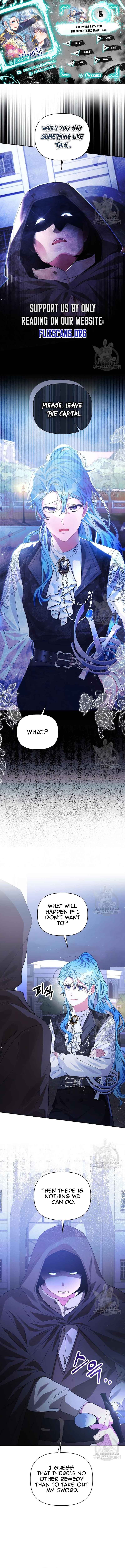 A Flowery Path for the Devastated Male Lead Chapter 5 page 0