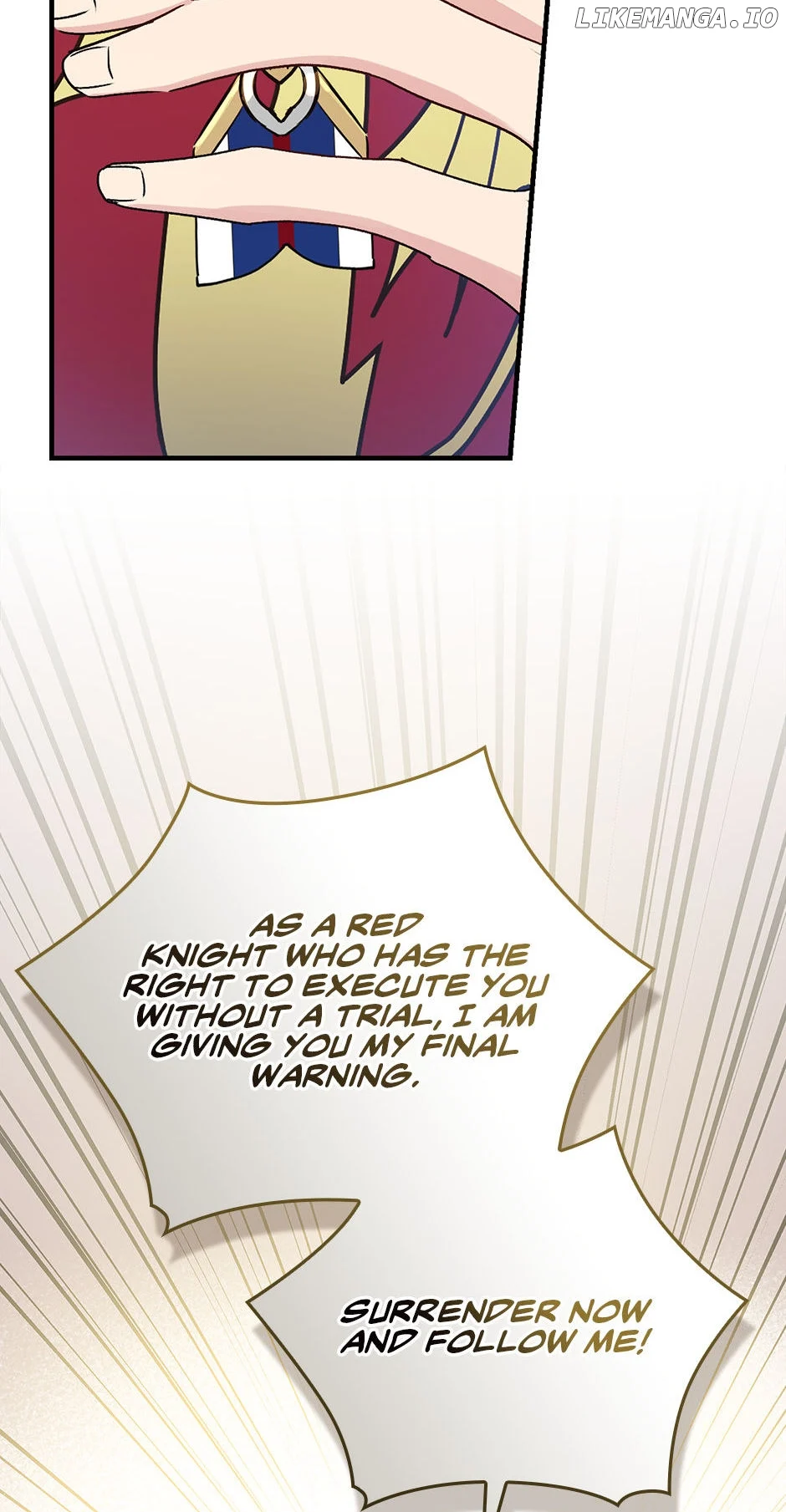 A Red Knight Does Not Blindly Follow Money Chapter 110 page 10
