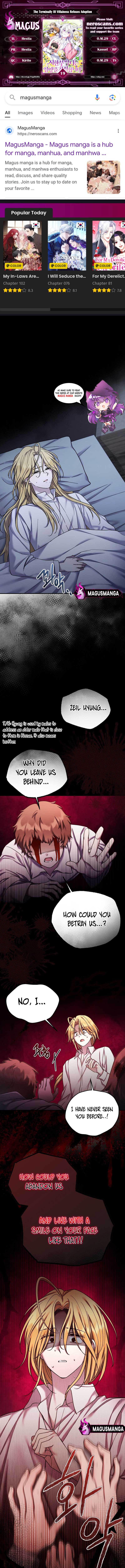 A Terminally Ill Villainess Refuses To Be Adopted Chapter 19 page 0