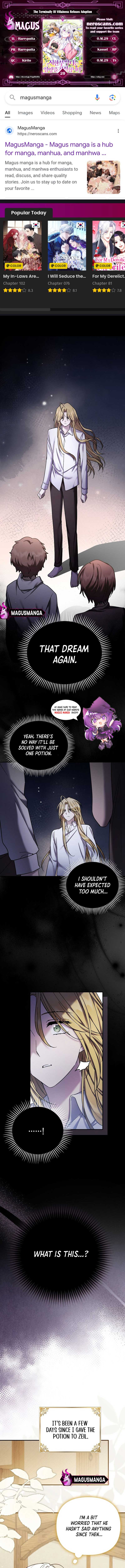 A Terminally Ill Villainess Refuses To Be Adopted Chapter 20 page 0