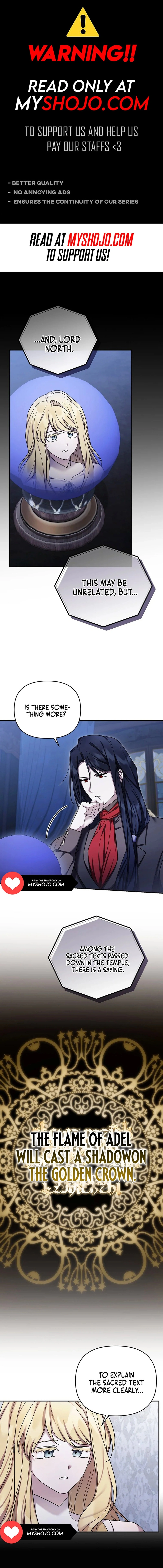 A Terminally Ill Villainess Refuses To Be Adopted Chapter 41 page 0