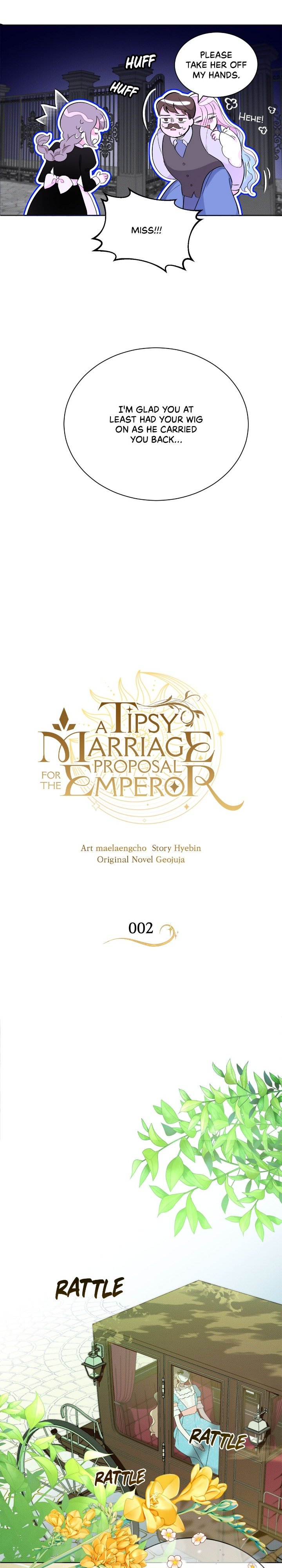 A Tipsy Marriage Proposal for the Emperor Chapter 2 page 2