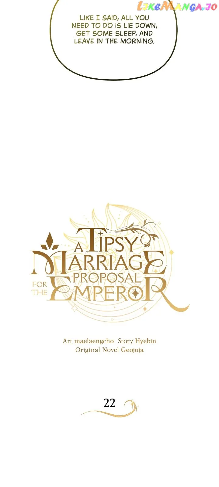 A Tipsy Marriage Proposal for the Emperor Chapter 22 page 2
