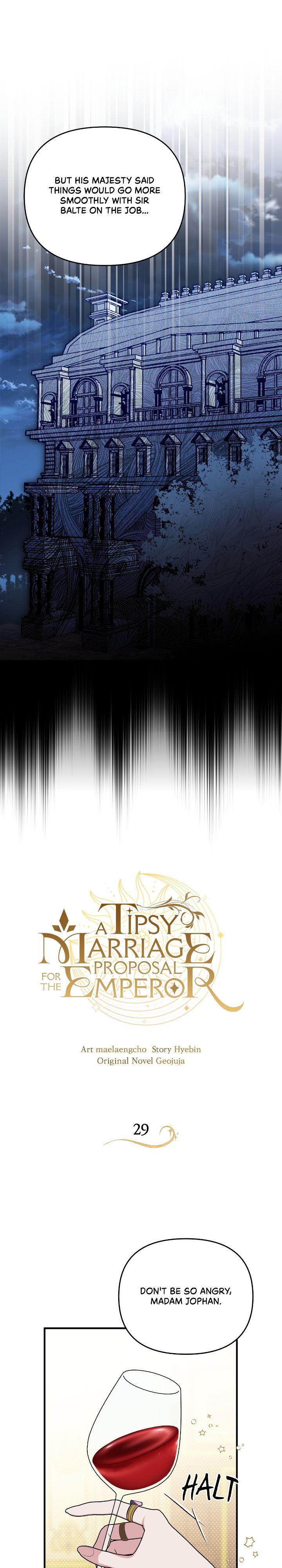 A Tipsy Marriage Proposal for the Emperor Chapter 29 page 6