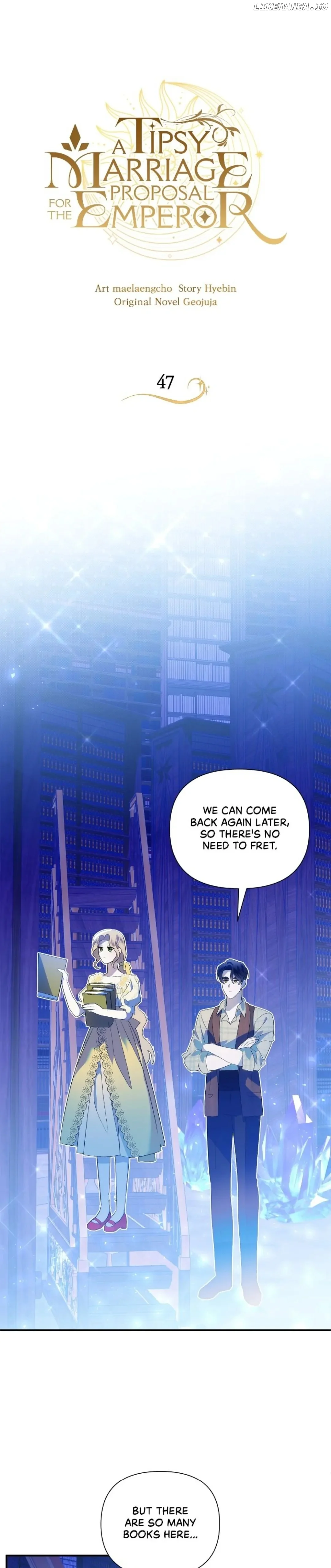 A Tipsy Marriage Proposal for the Emperor Chapter 47 page 6