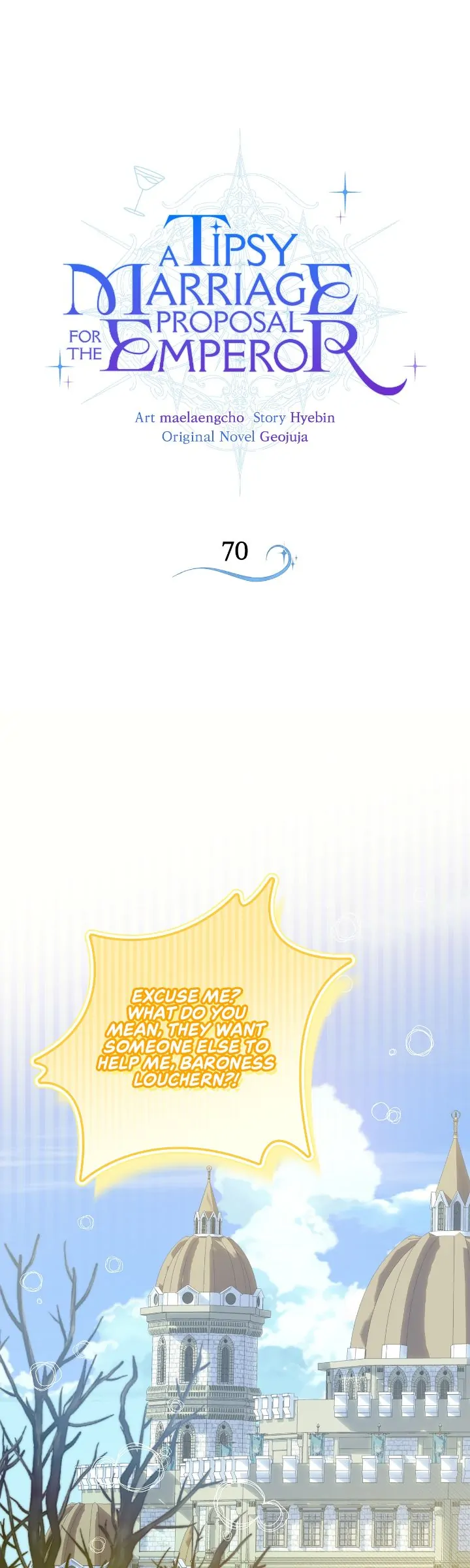 A Tipsy Marriage Proposal for the Emperor Chapter 70 page 0