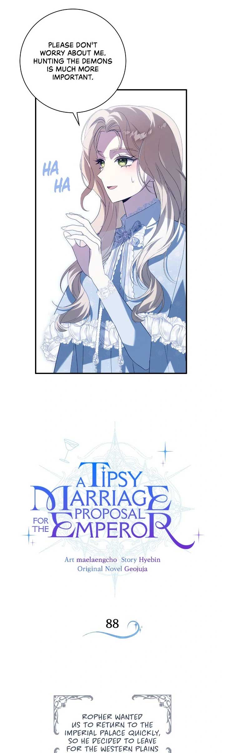 A Tipsy Marriage Proposal for the Emperor Chapter 88 page 5