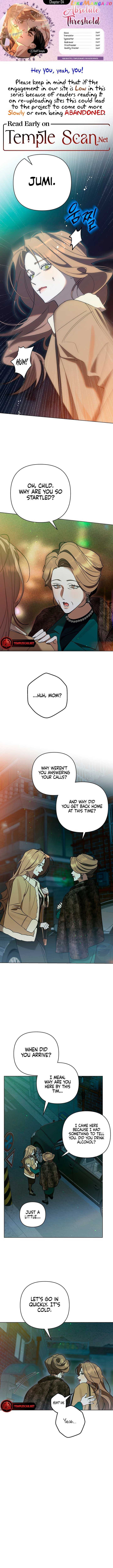 Absolute Threshold Chapter 4 page 0