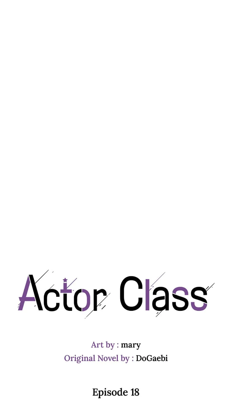 Actor Class Chapter 18 page 15