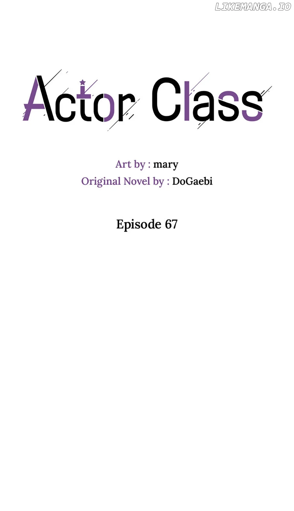 Actor Class Chapter 67 page 14