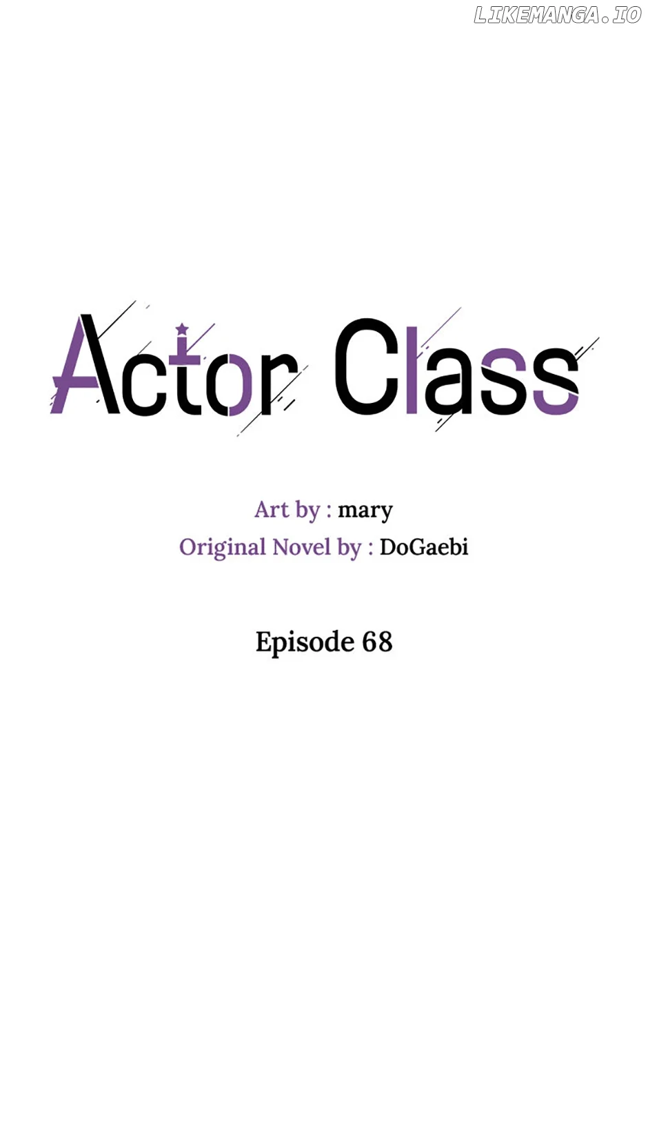 Actor Class Chapter 68 page 14