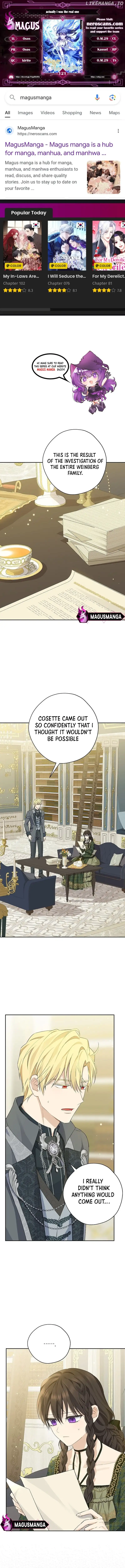 Actually, I Was the Real One Chapter 121 page 0