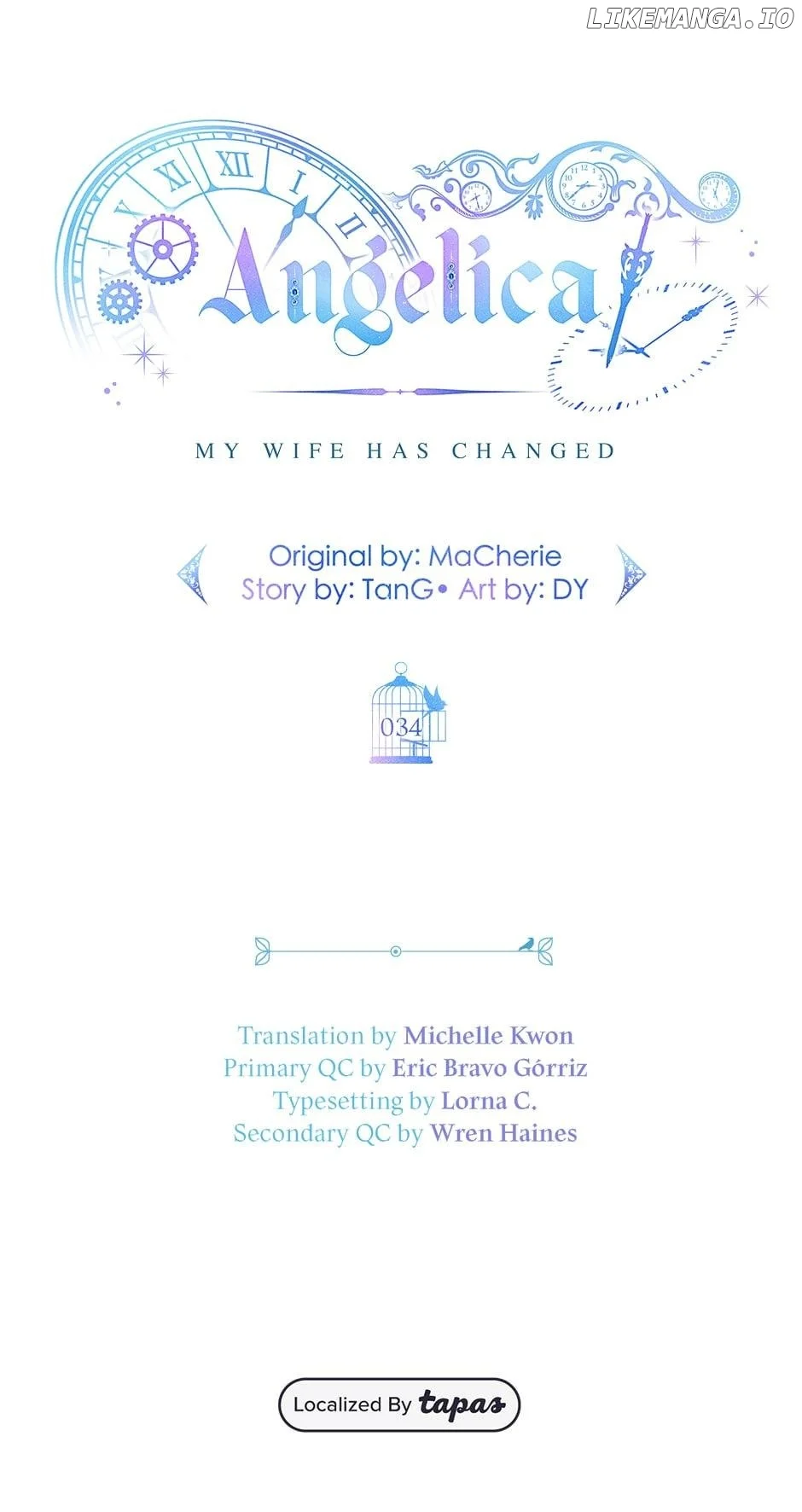 Angelica: My wife has changed Chapter 34 page 0