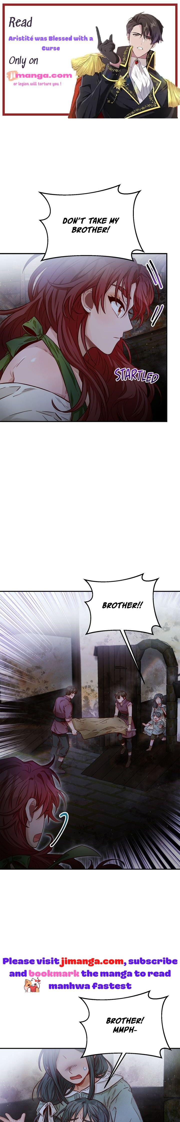 Aristité was Blessed with a Curse Chapter 16.5 page 1