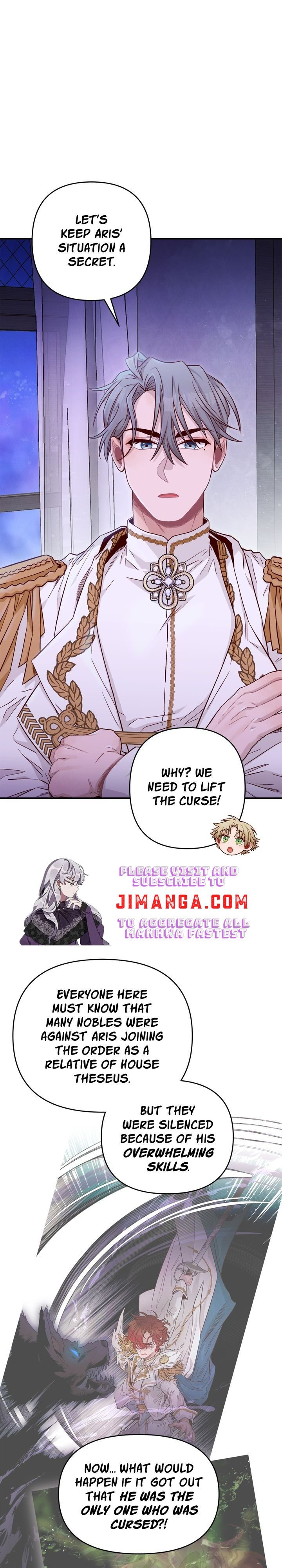 Aristité was Blessed with a Curse Chapter 3.5 page 1