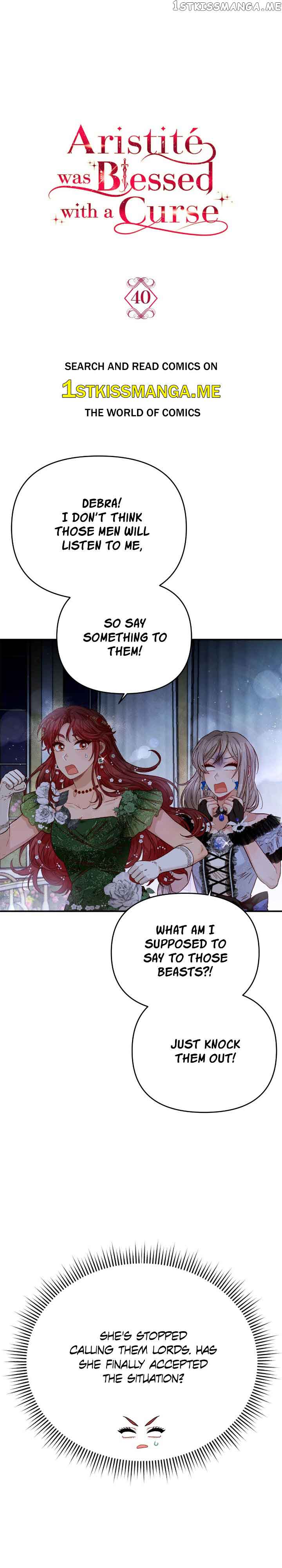 Aristité was Blessed with a Curse Chapter 40 page 0