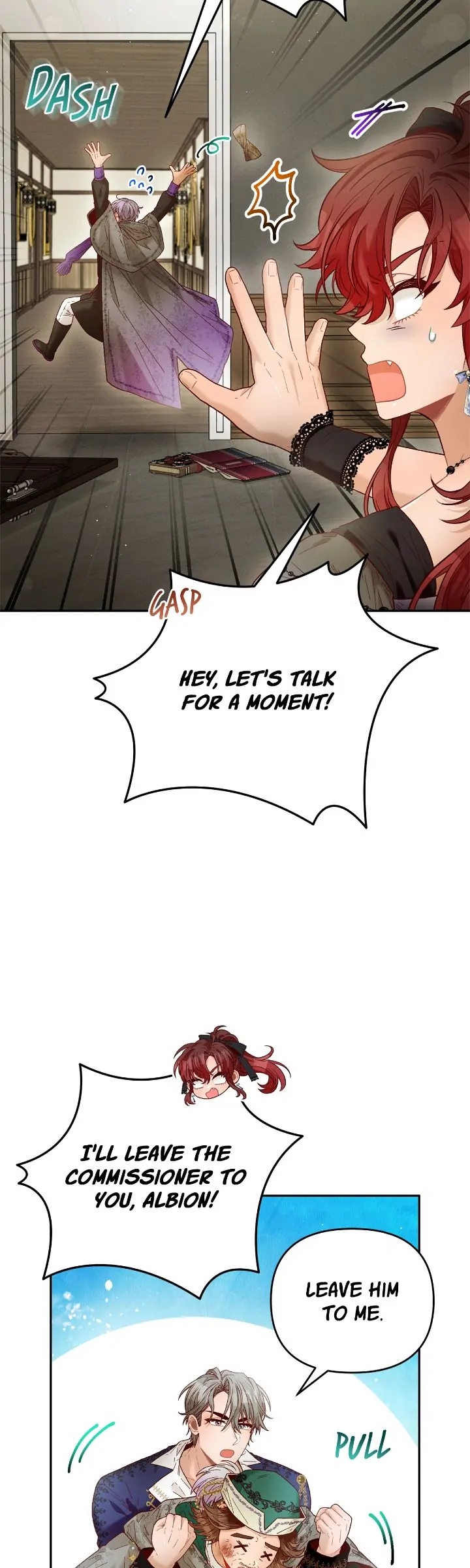 Aristité was Blessed with a Curse Chapter 72 page 1