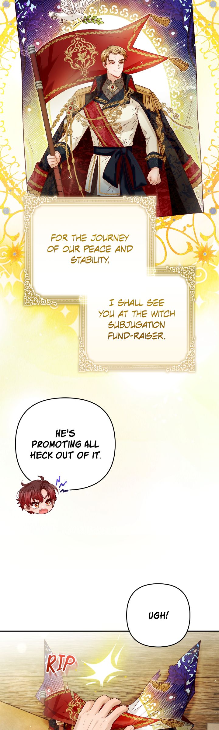 Aristité was Blessed with a Curse Chapter 75 page 17