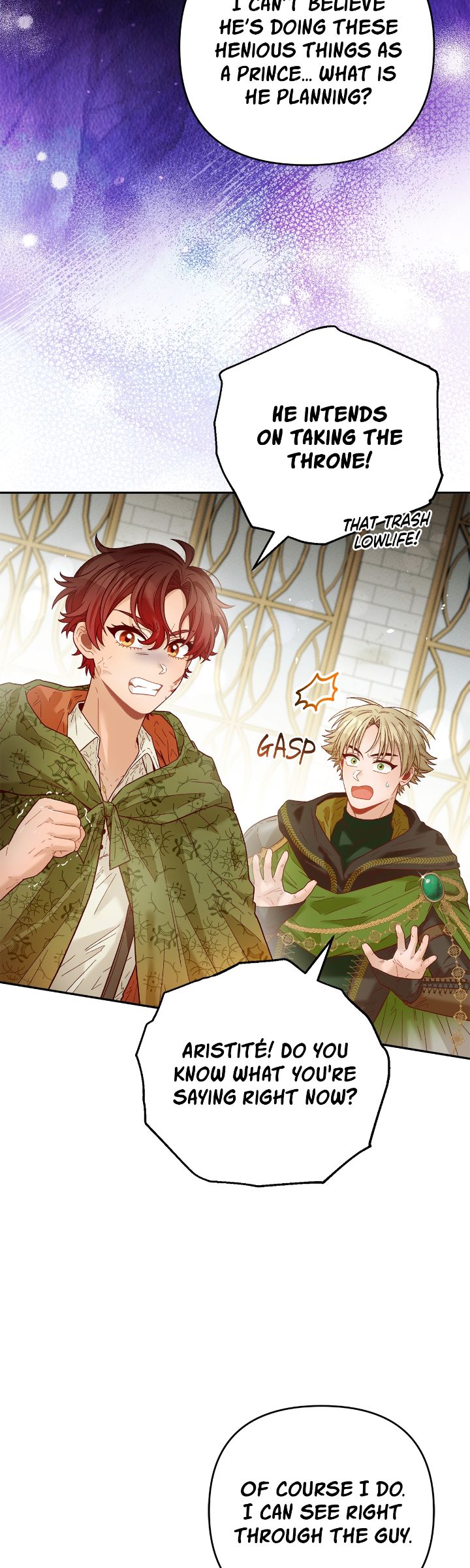 Aristité was Blessed with a Curse Chapter 77 page 28