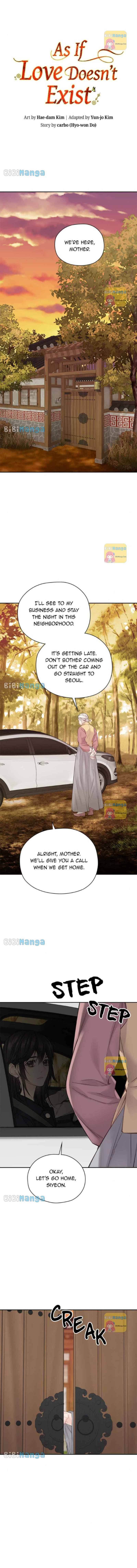 As If Love Doesn’t Exist Chapter 11 page 0