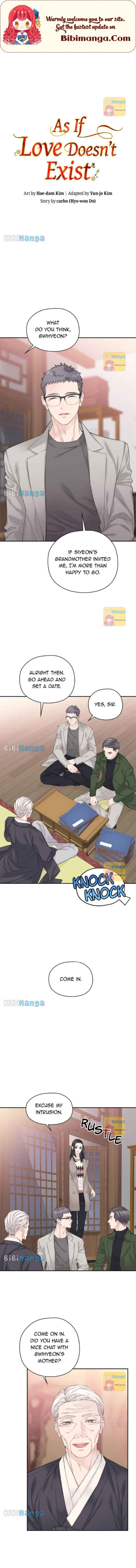 As If Love Doesn’t Exist Chapter 16 page 0