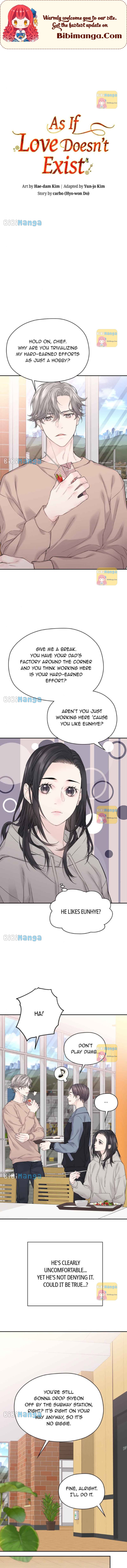 As If Love Doesn’t Exist Chapter 22 page 0