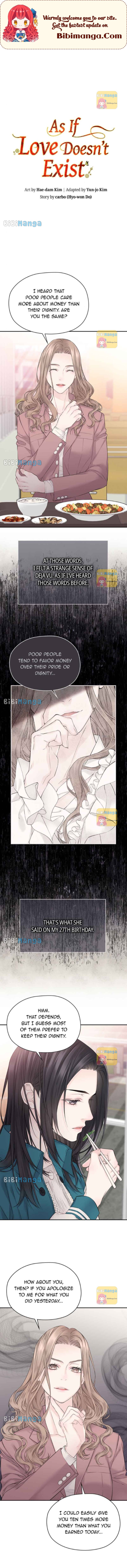 As If Love Doesn’t Exist Chapter 24 page 0