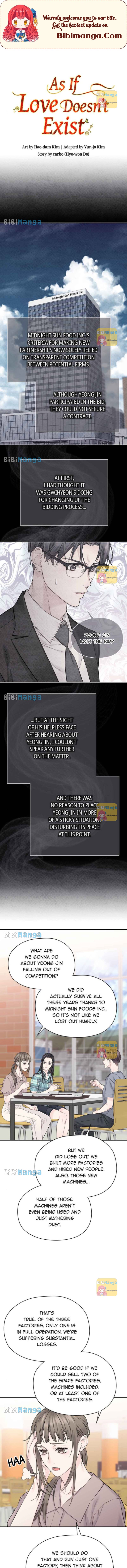 As If Love Doesn’t Exist Chapter 29 page 0