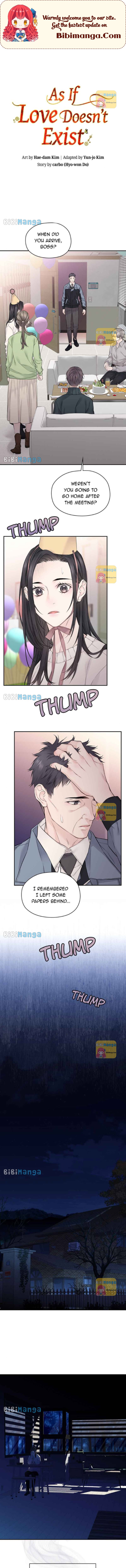 As If Love Doesn’t Exist Chapter 30 page 0
