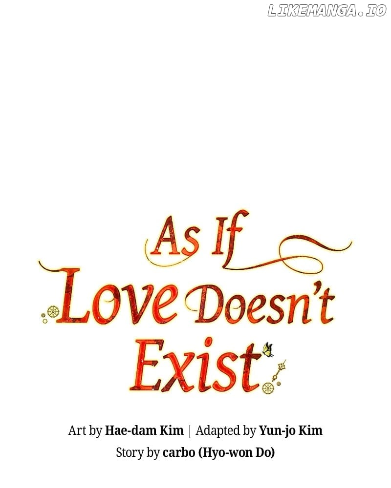 As If Love Doesn’t Exist Chapter 39 page 0