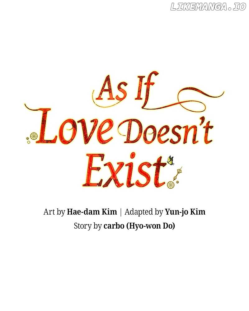 As If Love Doesn’t Exist Chapter 45 page 0