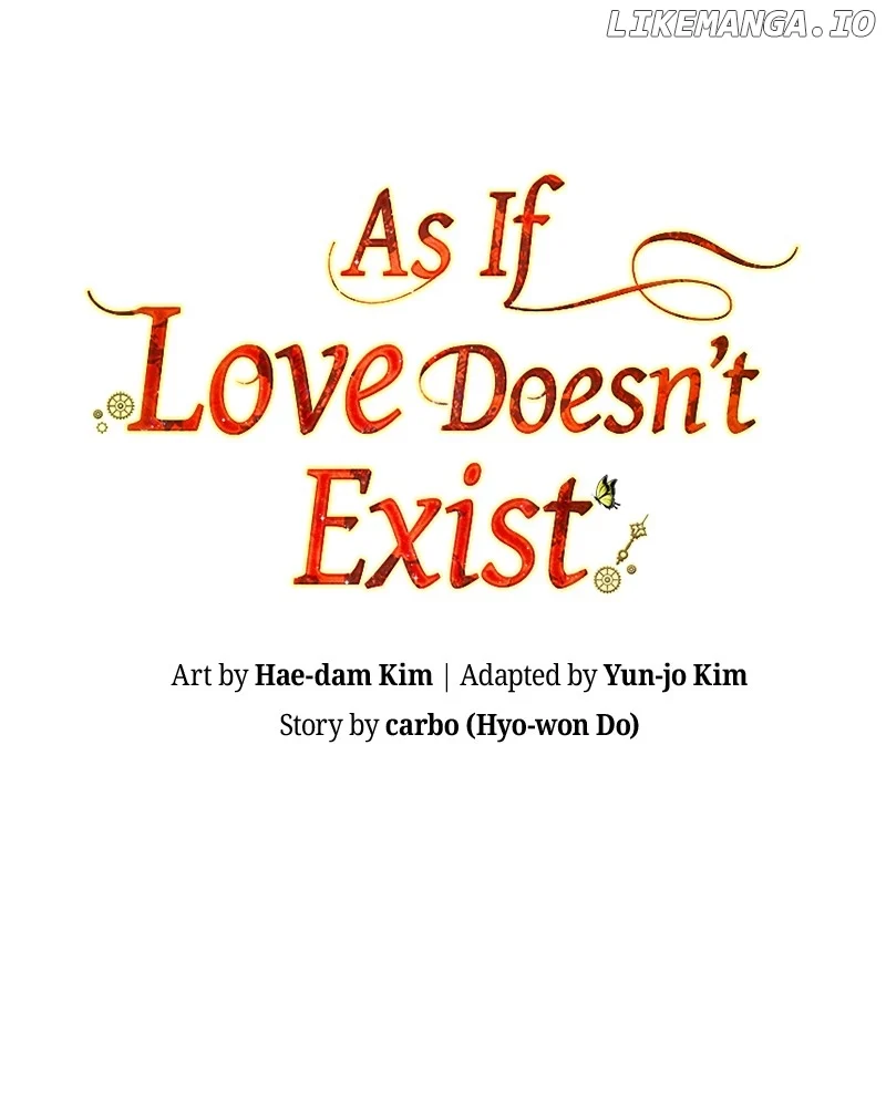 As If Love Doesn’t Exist Chapter 58 page 0