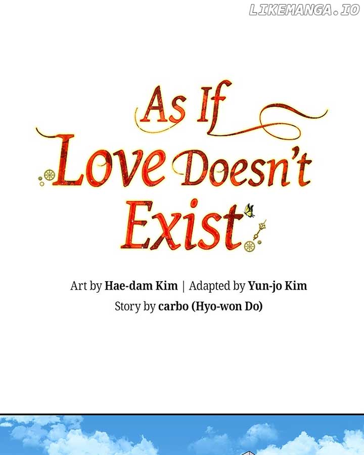 As If Love Doesn’t Exist Chapter 60 page 0