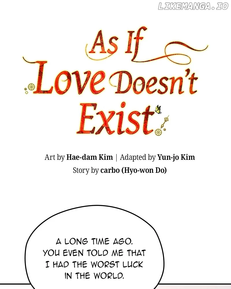 As If Love Doesn’t Exist Chapter 62 page 0
