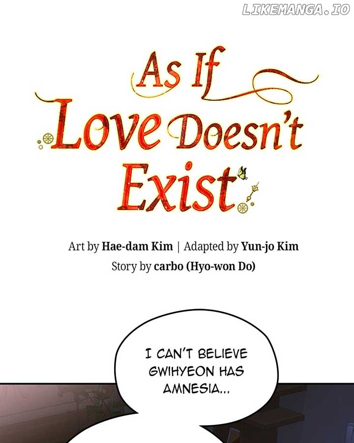 As If Love Doesn’t Exist Chapter 66 page 0