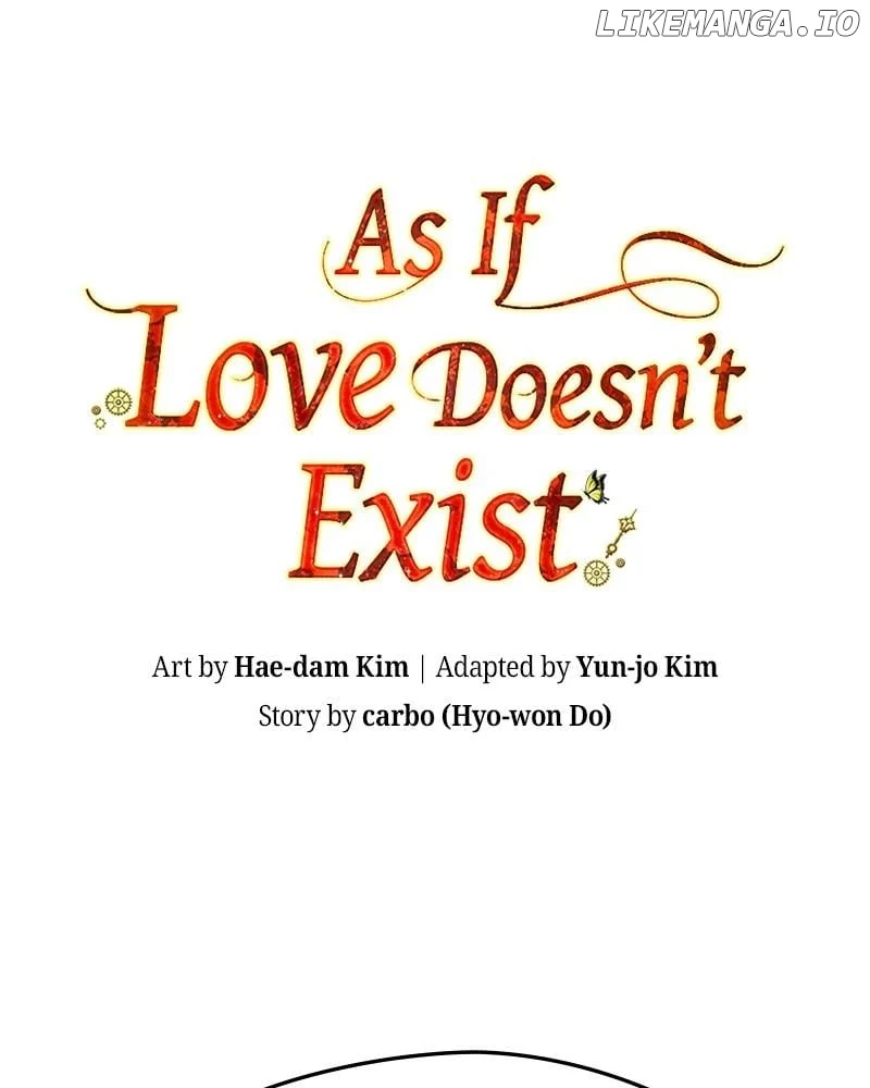 As If Love Doesn’t Exist Chapter 78 page 0