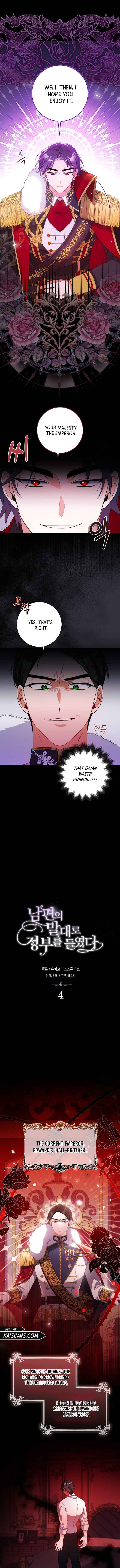 As My Husband Said, I Brought in A Lover Chapter 4 page 1