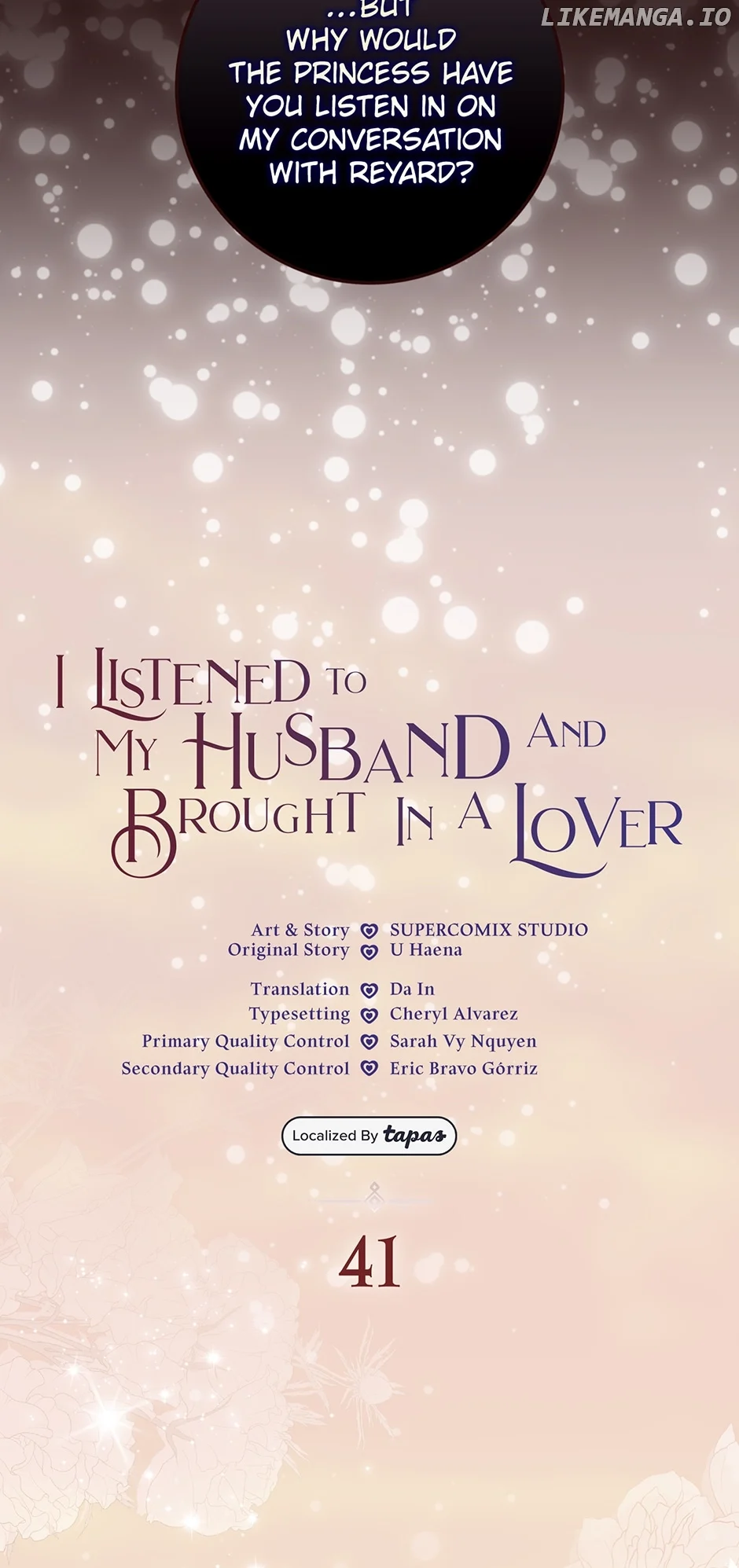 As My Husband Said, I Brought in A Lover Chapter 41 page 10