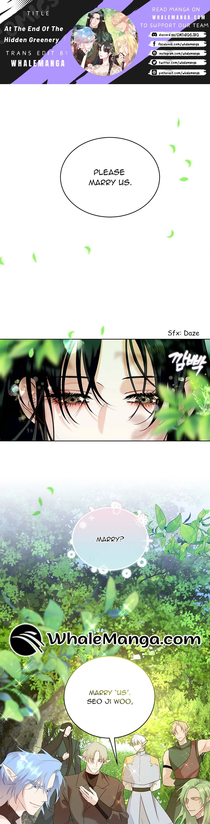 At the End of the Hidden Greenery Chapter 1 page 0