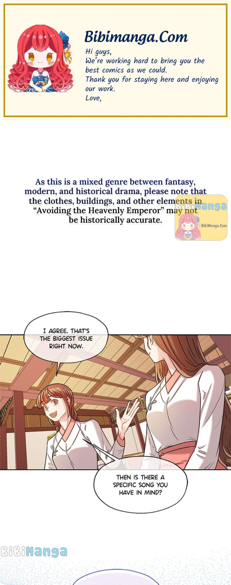 Avoiding the Heavenly Emperor Chapter 21 page 0