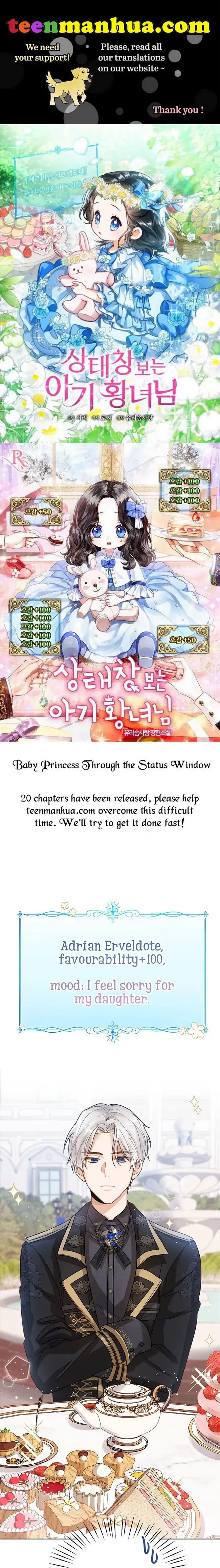 Baby Princess Through the Status Window Chapter 5 page 0