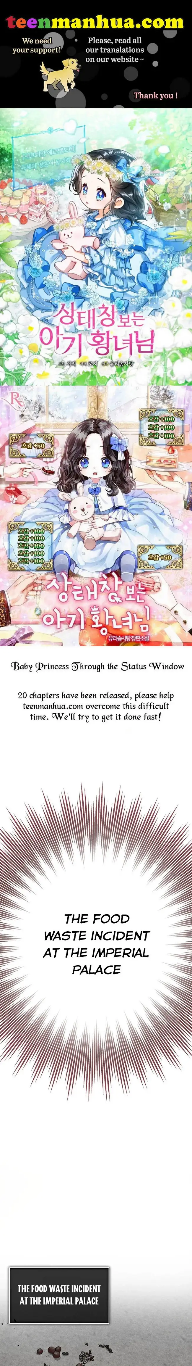 Baby Princess Through the Status Window Chapter 7 page 0