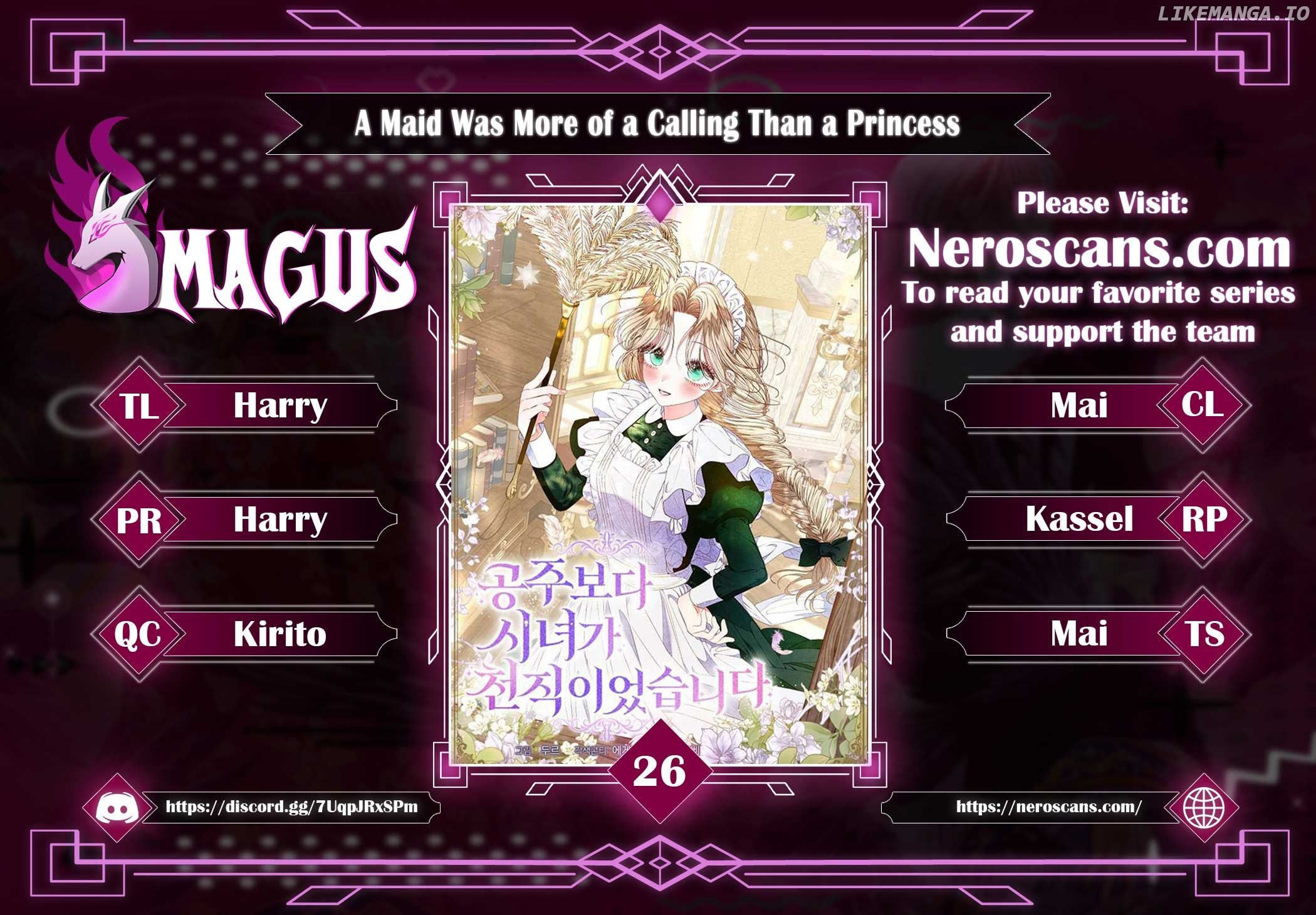 Being a Maid is Better than Being a Princess Chapter 26 page 0