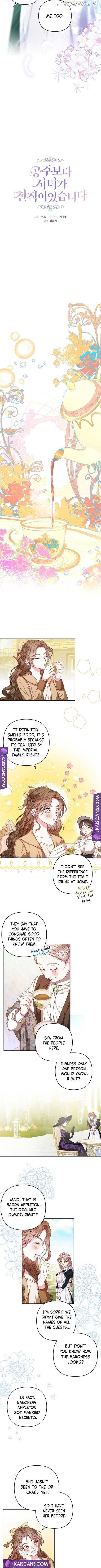 Being a Maid is Better than Being a Princess Chapter 6 page 1