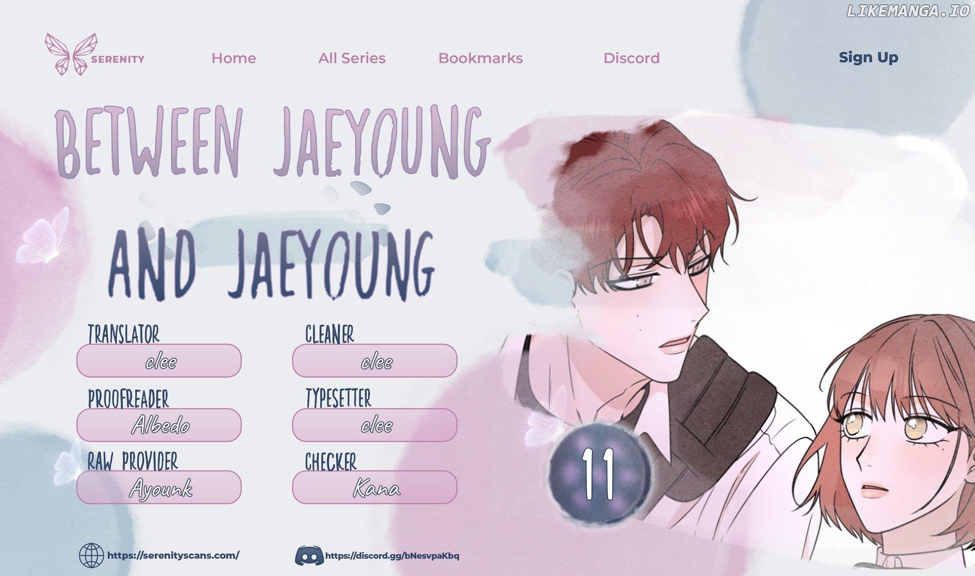 Between Jaeyoung and Jaeyoung Chapter 11 page 0
