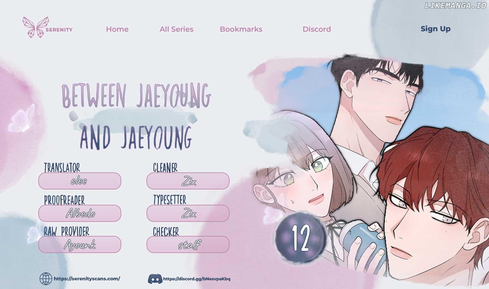 Between Jaeyoung and Jaeyoung Chapter 12 page 0