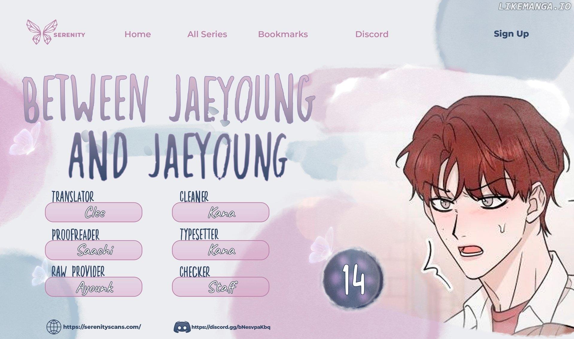 Between Jaeyoung and Jaeyoung Chapter 14 page 0